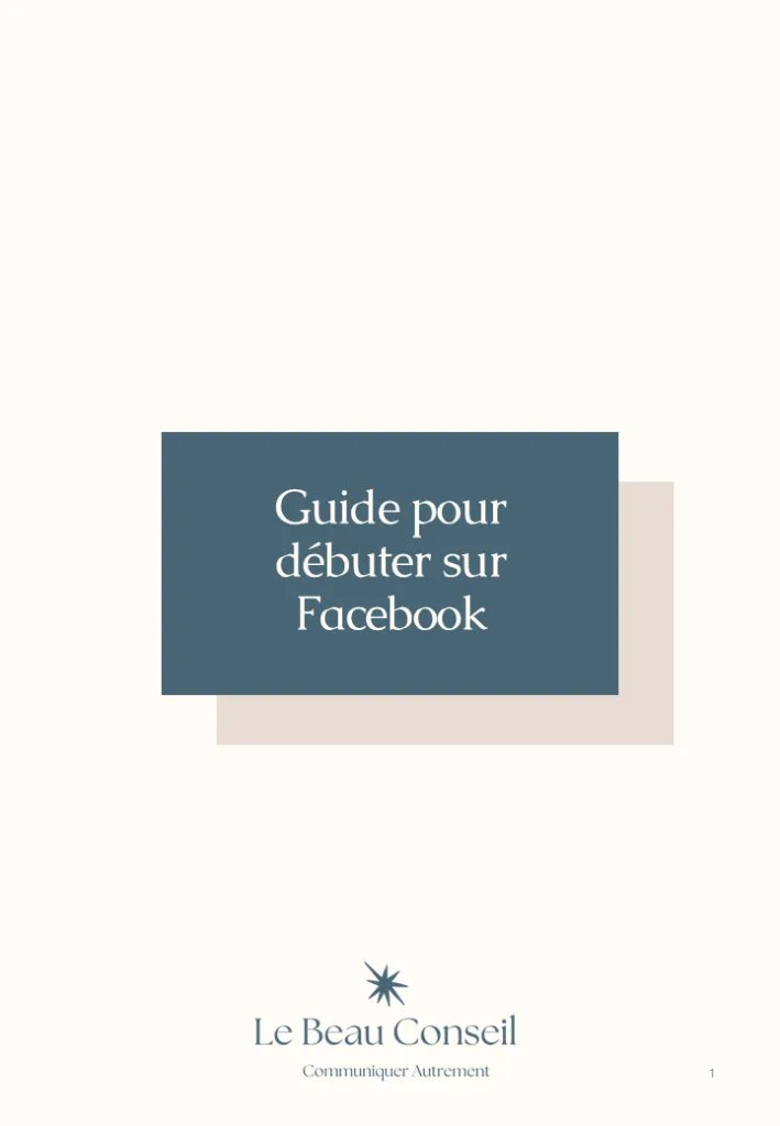 guide pour débuter avec facebook